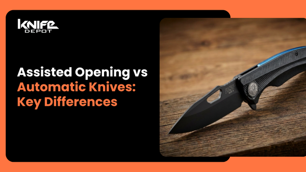 Assisted Opening vs Automatic Knives: Key Differences