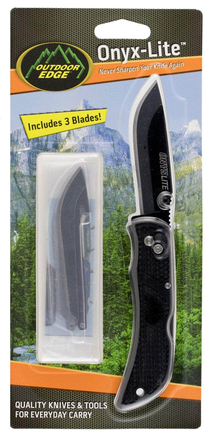 OUTDOOR EDGE OX30C ONYX LITE BLK