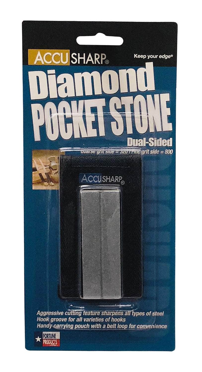 FPI 027C ACCUSHARP 3IN DIAMOND POCKET STONE W/PCH