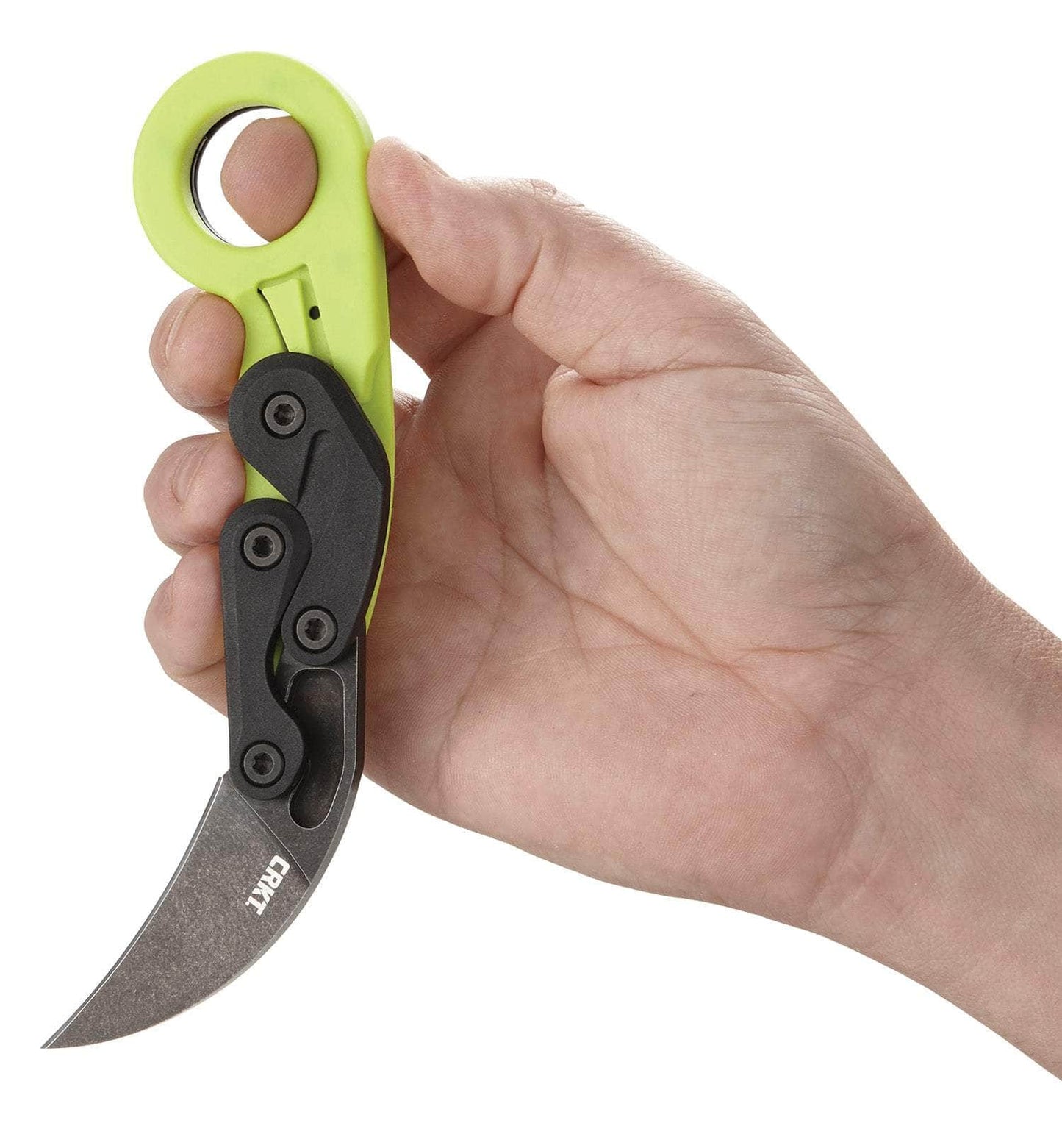 CRKT 4041G PROVOKE ZAP 2.47 PLAIN BLK/GRN
