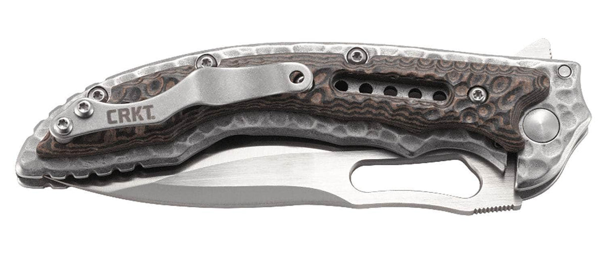 CRKT 5460 FOSSIL COMPACT 3.41 DROP MULTI