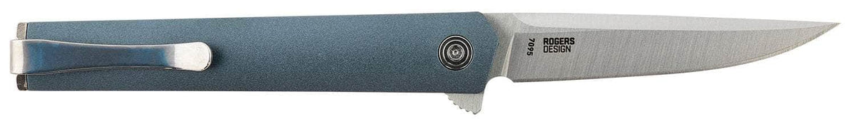CRKT 7095 CEO COMPACT 2.61 PLAIN BLUE