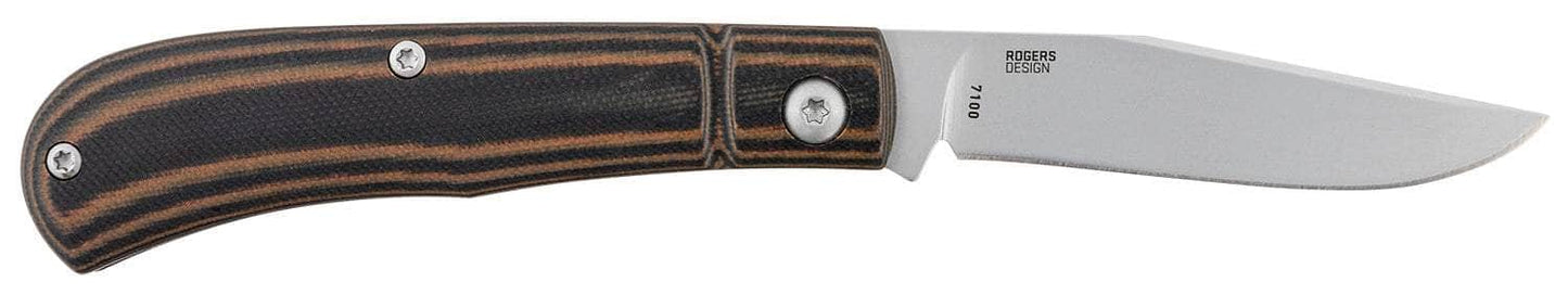 CRKT 7100 VENANDI 3.14 PLAIN BRWN