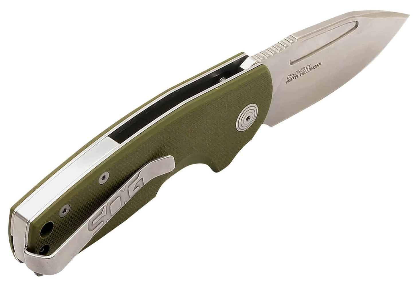 SOG 16-03-01-57 STOUT SJ OD GREEN/STONEWASH