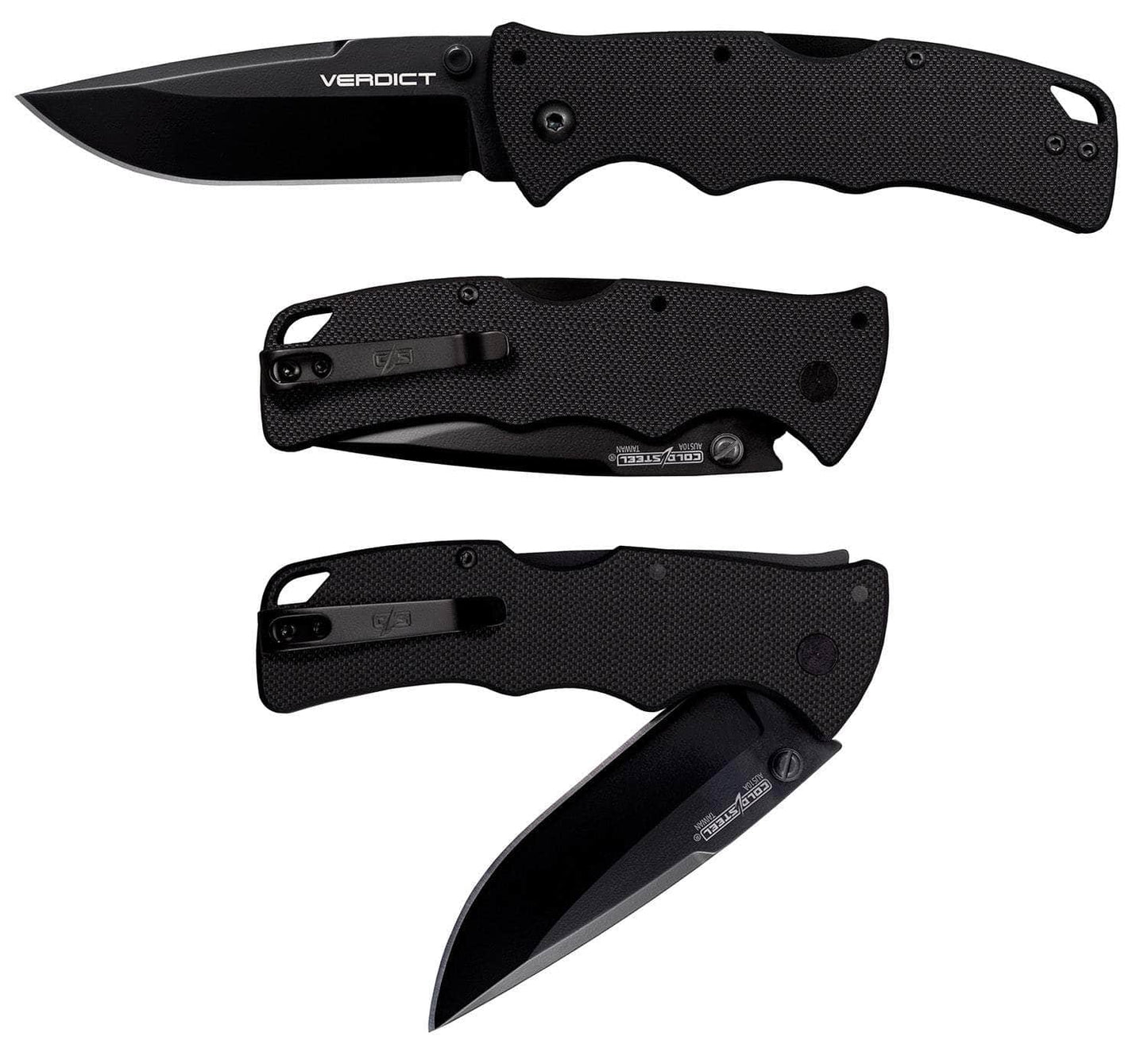 COLD FL-C3SP10A VERDICT SPEAR 3" G10 BLK