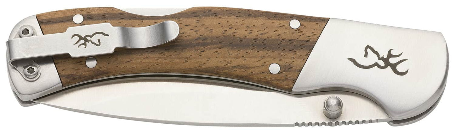 BRN 3220533 KNIFE LG FOLDER SAGE CREEK