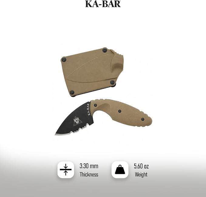 KA-BAR 1477CB TDI Original Coyote Brown – 2.31" AUS-8A