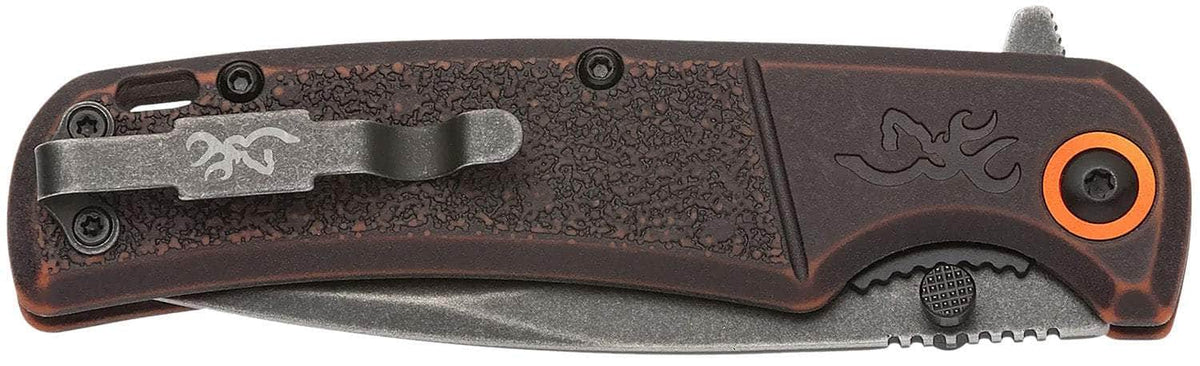 BRN 3220581B KNIFE, BM SLIM WASH ORG/BLK BX