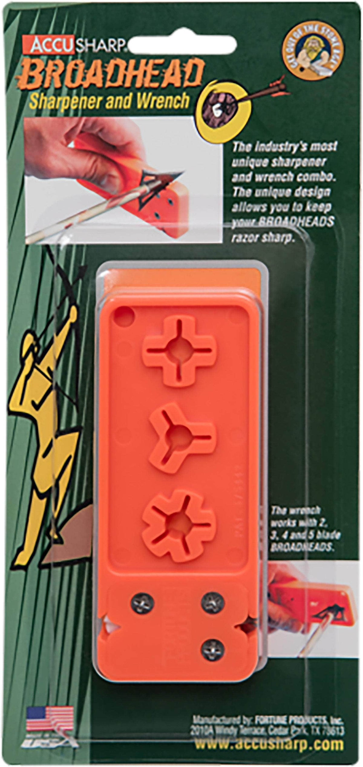 FPI 013C ACCUSHARP BROADHEAD SHARPENER & WRENCH
