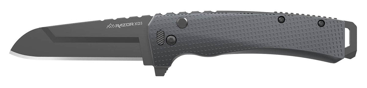 OUTDOOR EDGE XDS330A-C RAZOR XD3 3" HVY CHARCOL