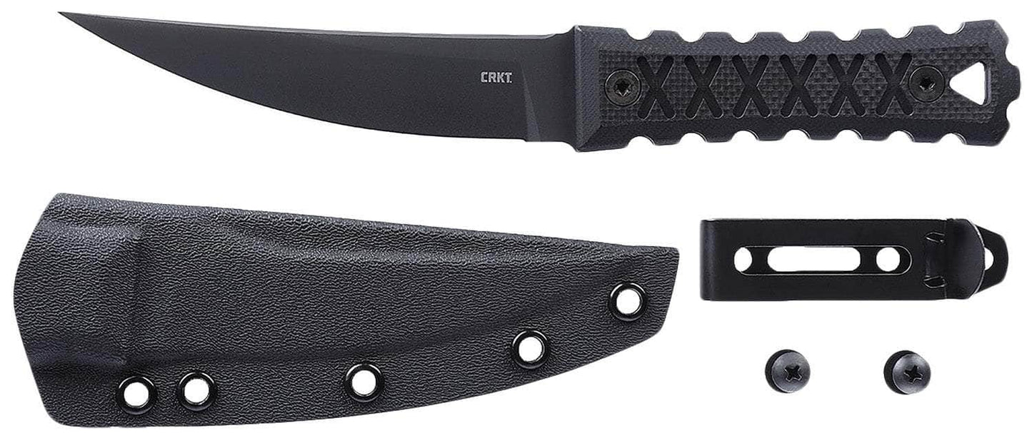 CRKT 2924 HZ4 W/SHEATH FXD 4.76 BLK