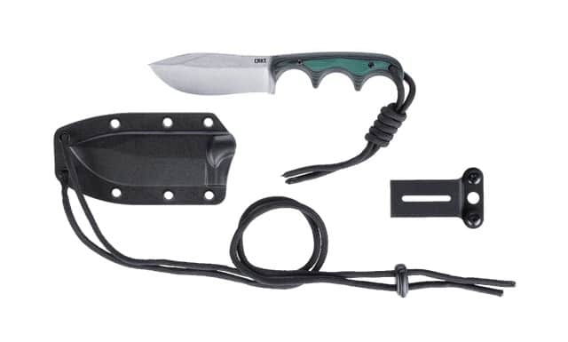CRKT 2376C MINIMLST NSSMK W/SHTH 2.9 GRNBLK