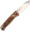 CobraTec Zebrawood Bar Lock Folding Knife CTZWDBLTNS – 3" Satin D2 Tanto