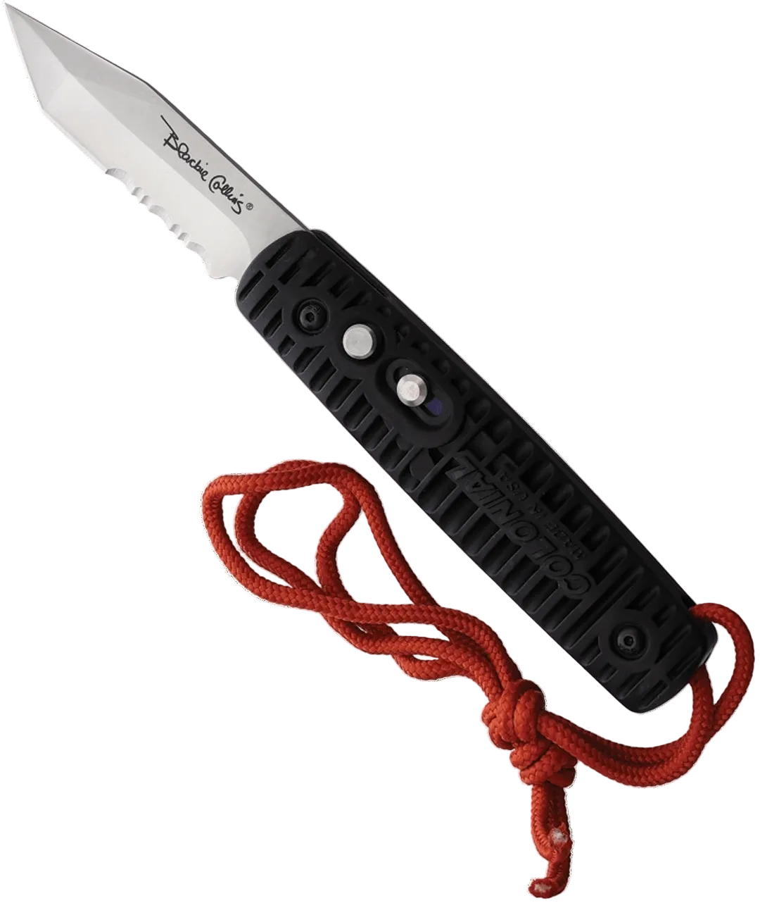 Colonial Knife Auto Ranger - BLK Poly (4.25" 440C) COL106