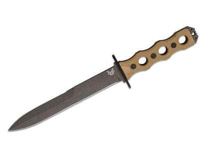 BENCHMADE SOCP FIXED BLADE, SHEATH 185BK