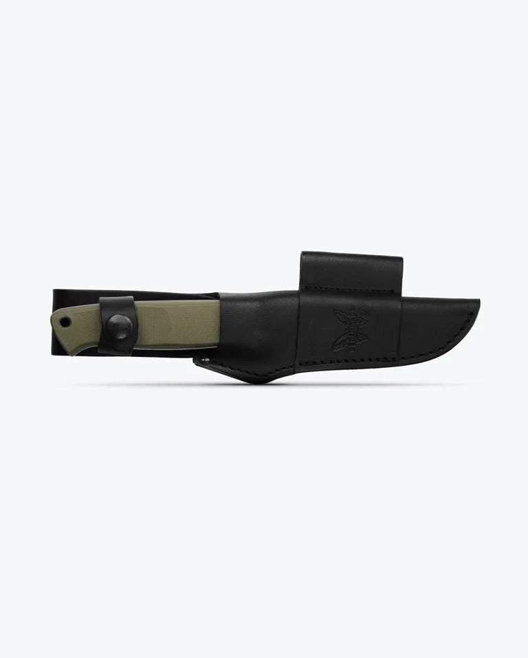 BUSHCRAFTER | OD GREEN G10 | DROP-POINT BM-163-1