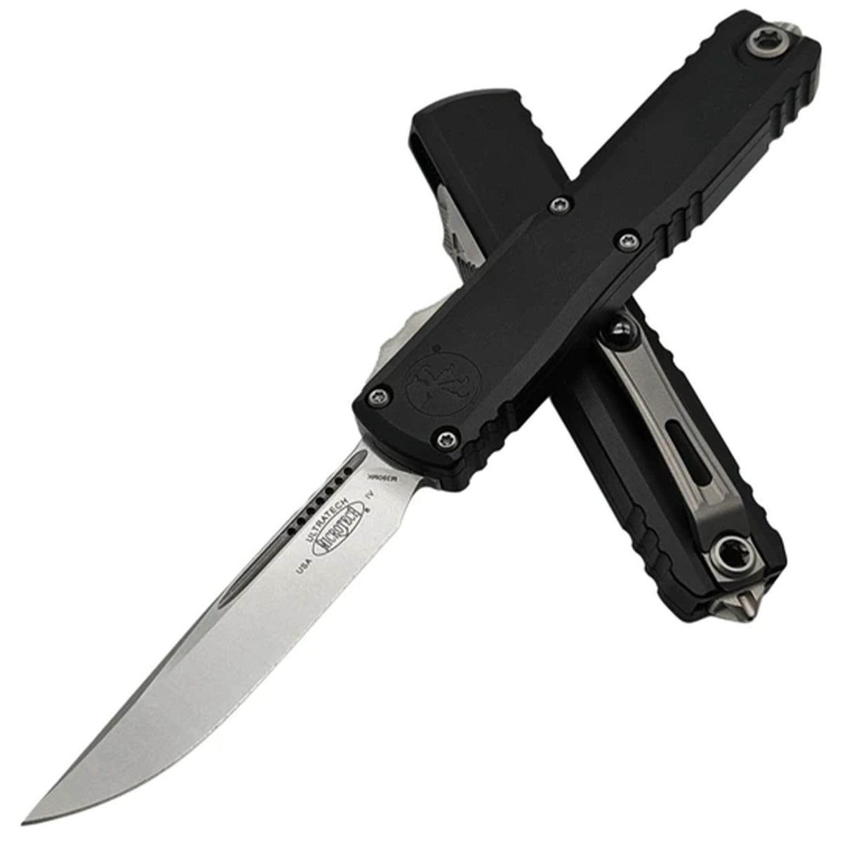 Microtech Ultratech Gen IV S/E OTF Automatic Knife – Black / Stonewash
