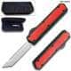 Red Strike OTF Automatic Knife OKT-200TR | 3” D2 Tanto Red/Black Aluminum