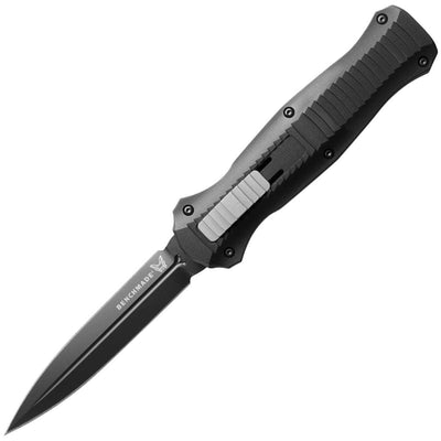 Benchmade 3300BK Infidel OTF Automatic Knife, 3.95" Black Blade, Aluminum Handles