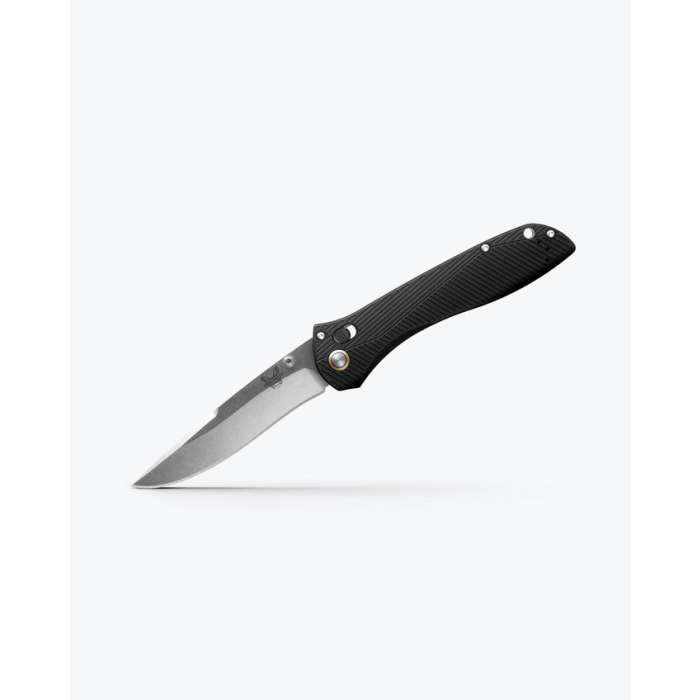 Benchmade Seven | Ten 710-25 Folding Knife | Black Aluminum | M390