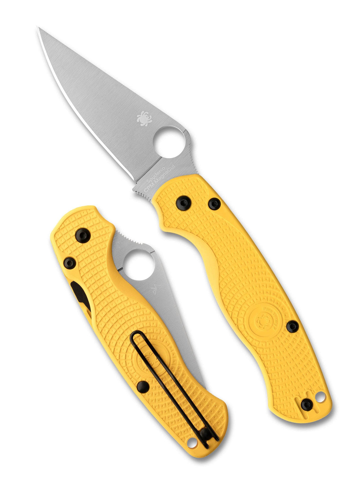 Spyderco Para Military 2 Lightweight Salt C81PYL2 – MagnaCut, Yellow FRN