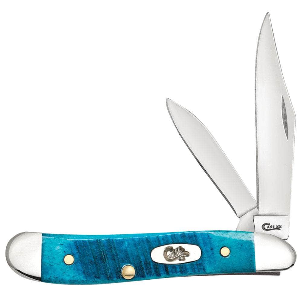Case 25596 Caribbean Blue Bone Peanut – Tru-Sharp Stainless
