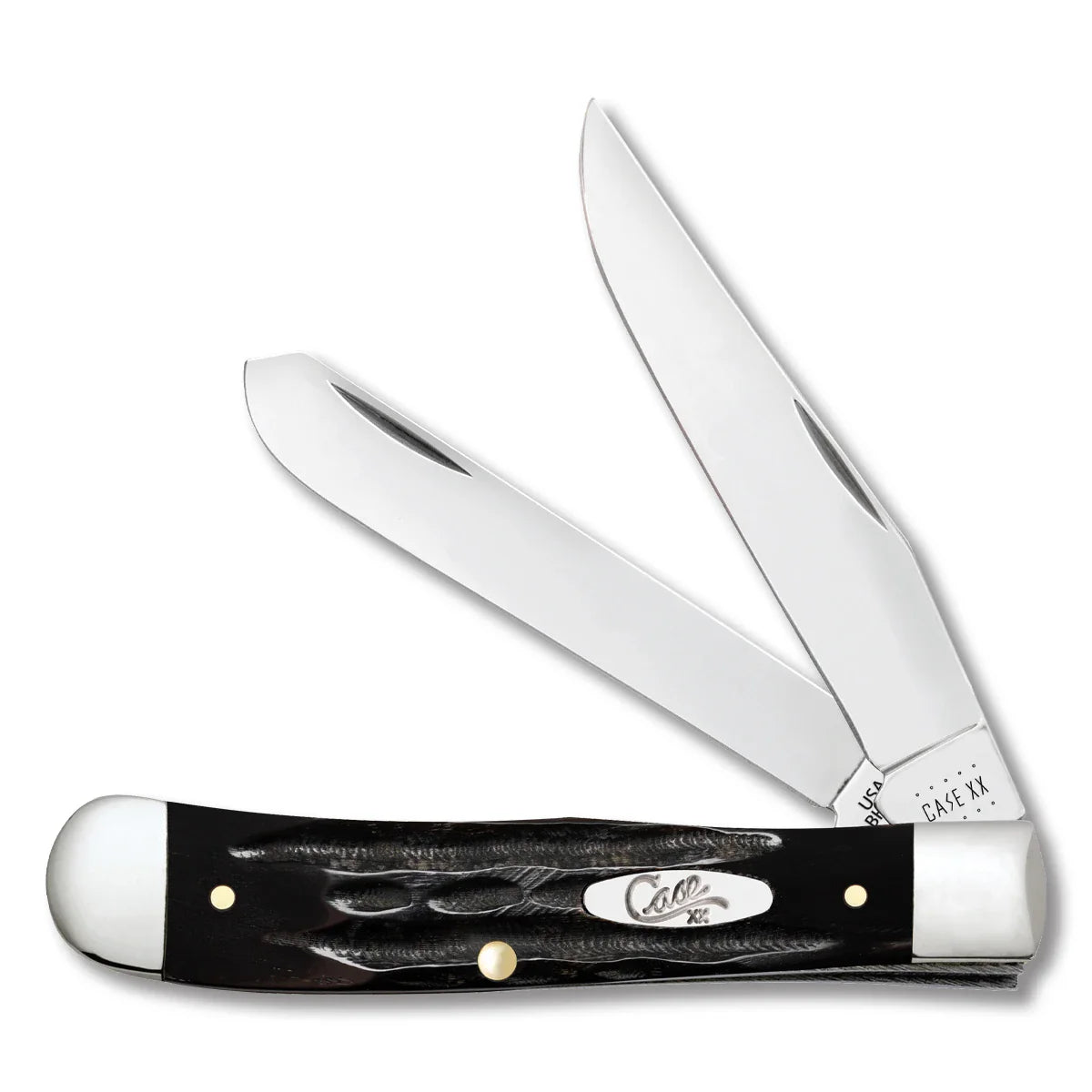 Case Jigged Buffalo Horn Trapper 65010 – Tru-Sharp Stainless