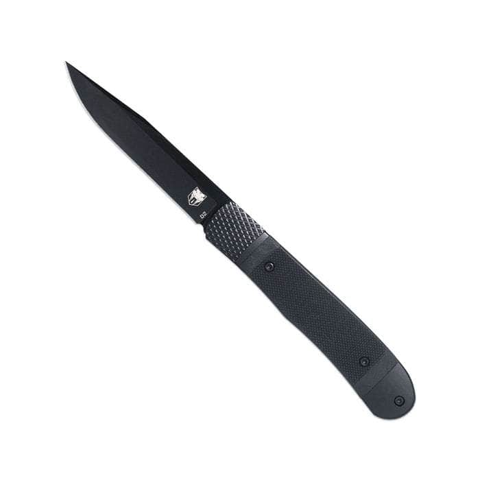 CobraTec Trapper Hidden Release CTTHRG10BKO – Black G-10, Black D2 Automatic