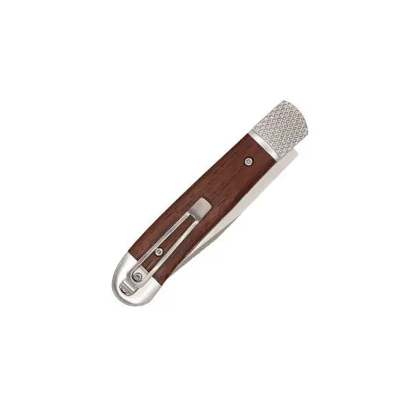 CobraTec Trapper Hidden Release Automatic Knife – Rosewood D2 (CTTHRRSW)