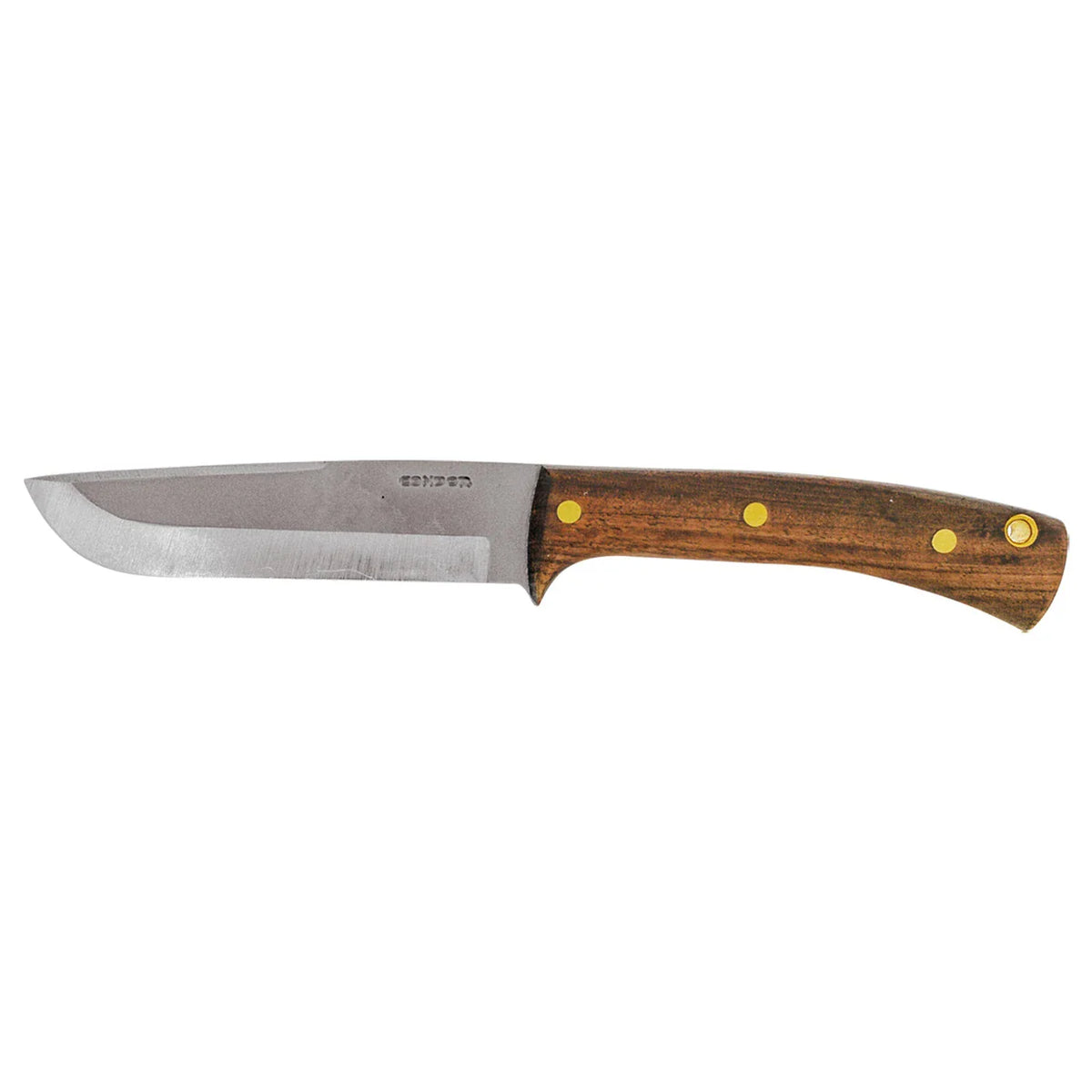 Condor Stratos Knife – 5" 1075 Blade, Walnut