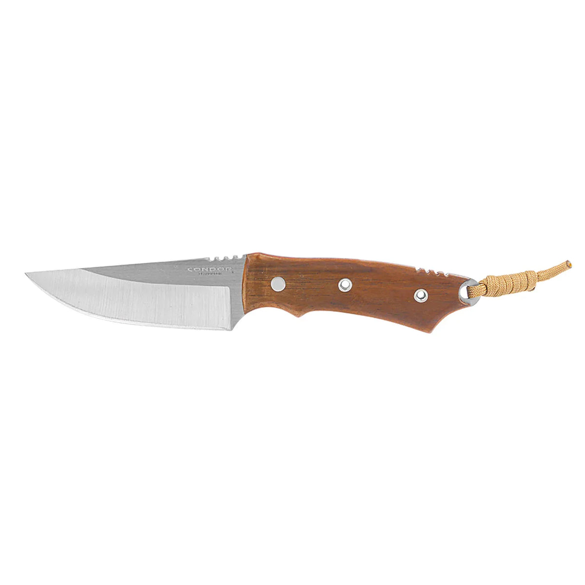 Condor Native Hunter Knife – 4.2" 440C Blade, Walnut