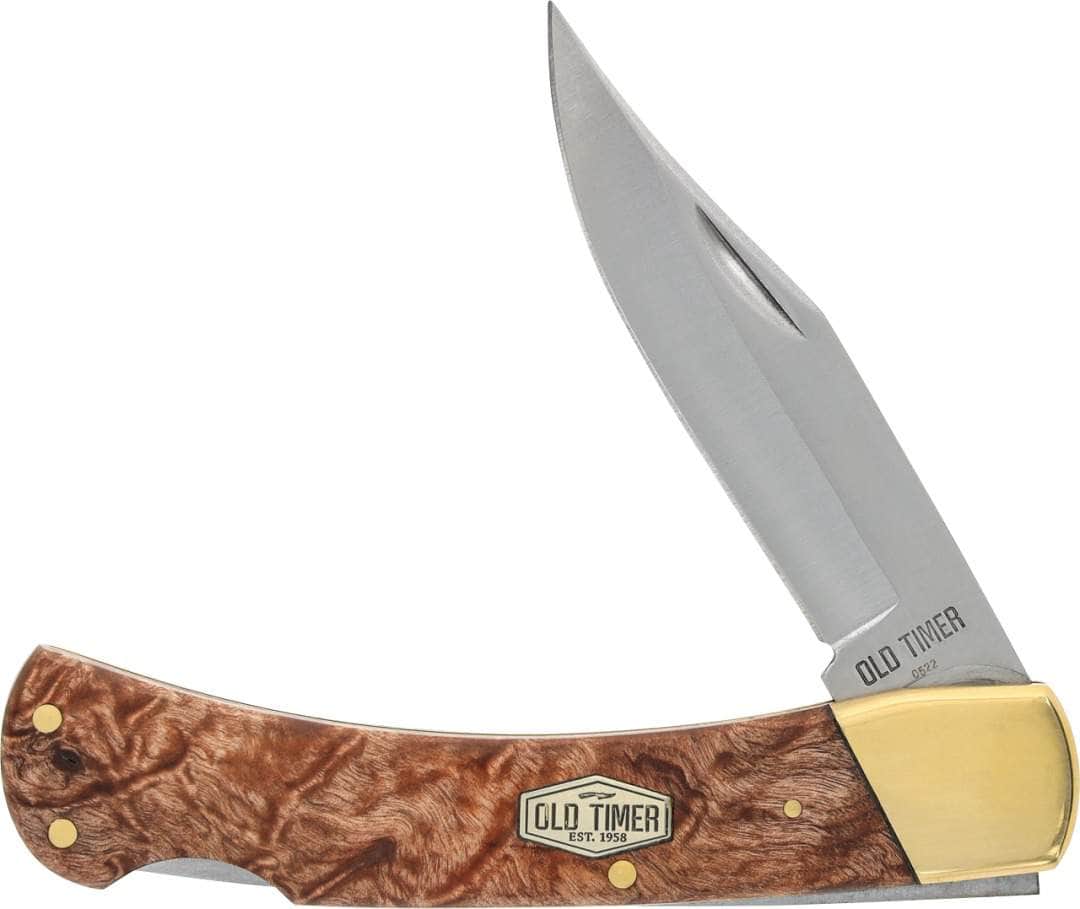 Old Timer 6OTW Golden Bear Lockback Folding Knife