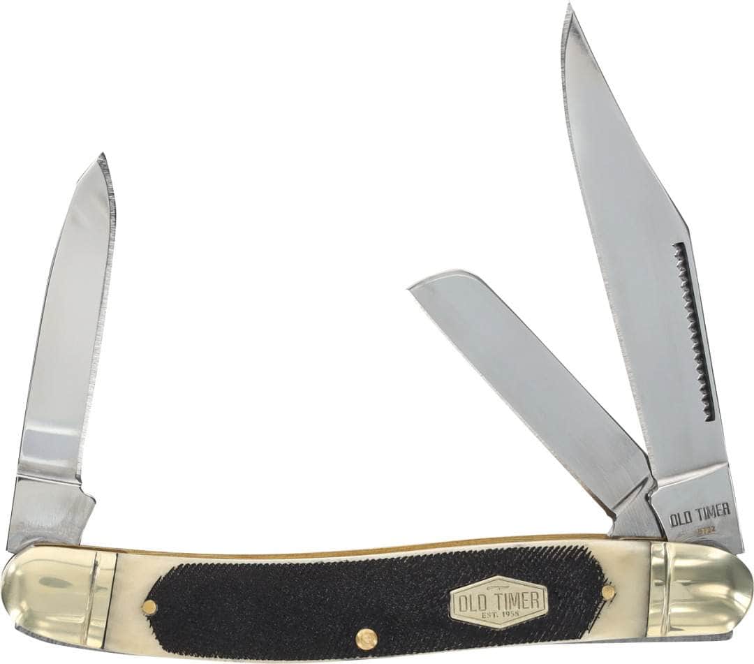 Old Timer 858OTB Genuine Bone Lumberjack Pocket Knife