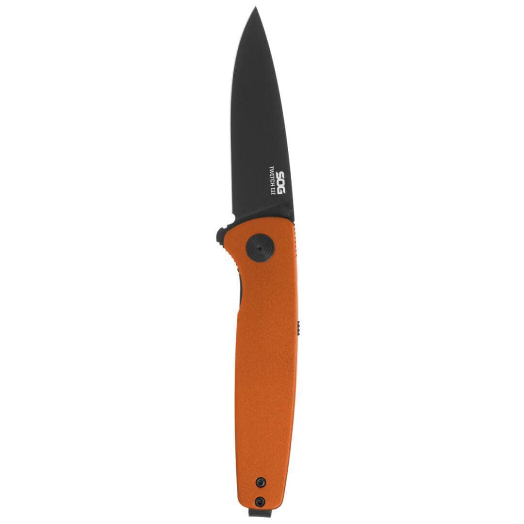 SOG Twitch III Burnt Orange 154CM Assisted Folding Knife