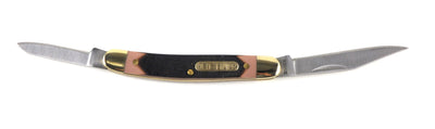 Engraved Schrade Old Timer 104OT Minuteman 2 Blade Pocket Knife