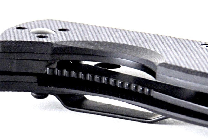 Spyderco Tenacious Pocket Knife (Plain Edge Black Blade)