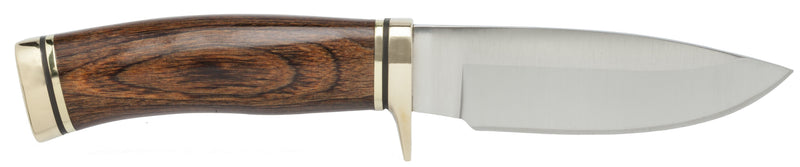Buck 192BRS Vanguard Fixed Blade, Heritage Walnut Handle, Sheath