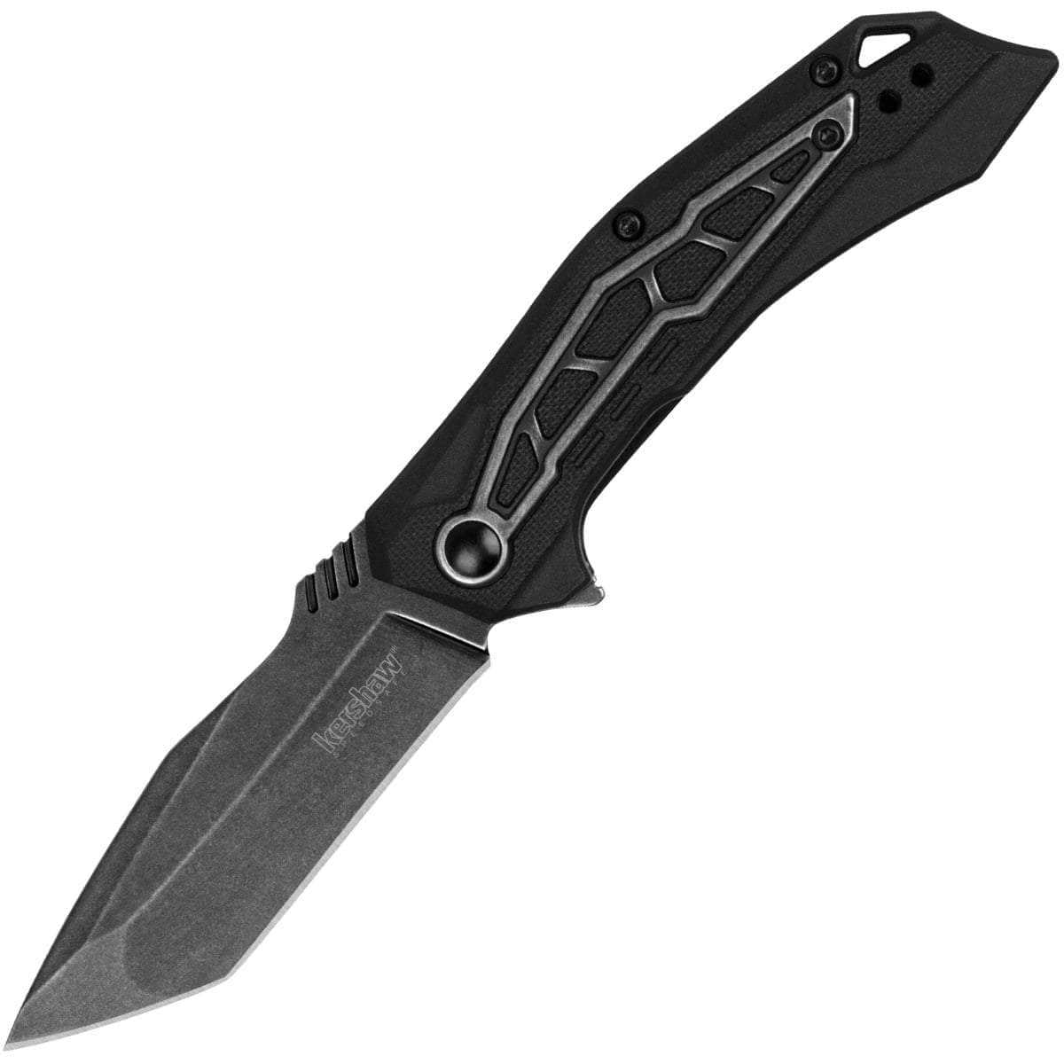 Kershaw Flatbed, 3.125" Black Blade, GFN/Steel Handle 1376