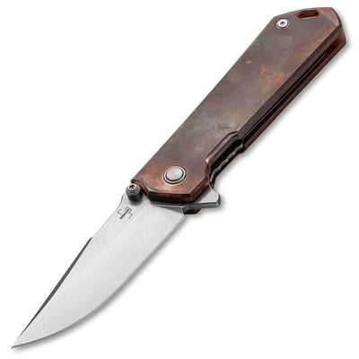 Boker Plus Kihon, 3.35" Assisted D2 Blade, Copper Handle - 01BO165