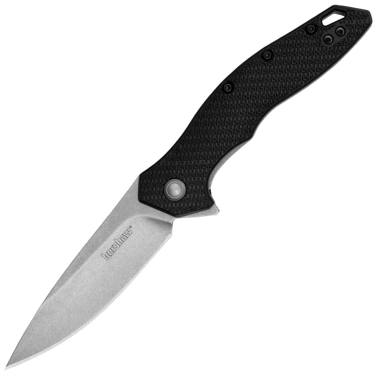 Kershaw Shoreline, 3" Assisted Blade, Black GFN Handle 1845 Knife Depot