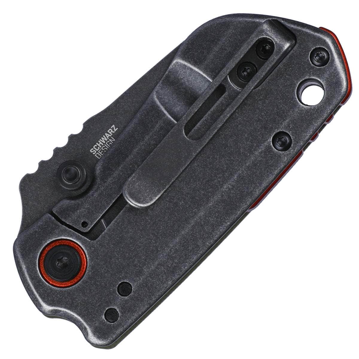 CRKT Overland Compact, 2.24" D2 Blade, G10/Stainless Steel Handle - 6277