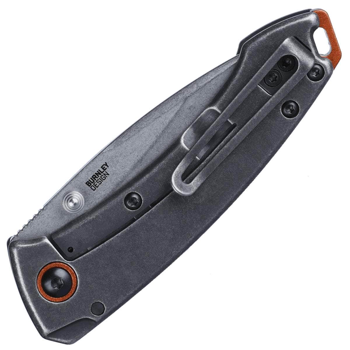 CRKT Tuna Compact, 2.73" Stonewashed Blade, G10/Stainless Steel Handle - 2522