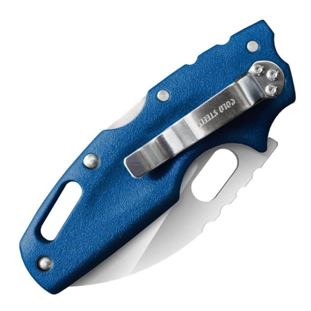 Cold Steel Tuff Lite, 2.5" Wharncliffe Blade, Blue Griv-Ex Handle - 20LTB