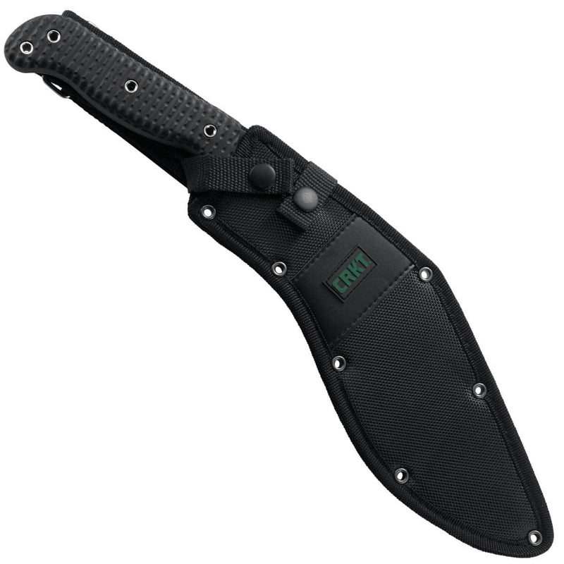 CRKT Kuk, 10.56" 65Mn Carbon Blade, Injection Molded Handle, Sheath - 2742