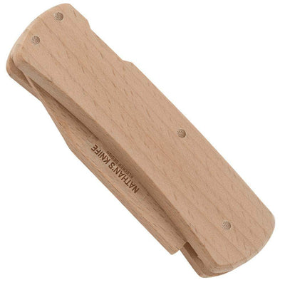 CRKT Nathan's Knife Kit, 3.25" Wooden Blade, Wooden Handle - 1032