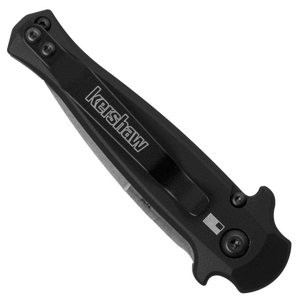 Kershaw Launch 12 Auto, 2.4" 154CM Blade, Black Anodized Handle - 7125