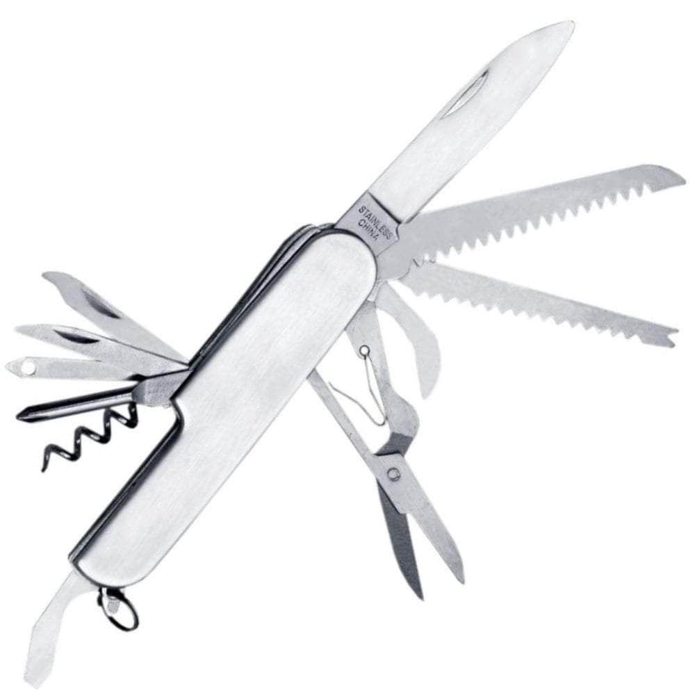 Rite Edge Swiss Type Tool, 13 Functions, Stainless Steel Handle - SZ213006