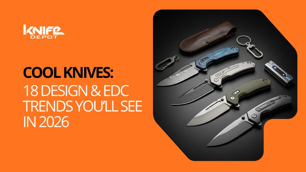 Top 18 Cool Knives and EDC Trends You’ll See in 2026