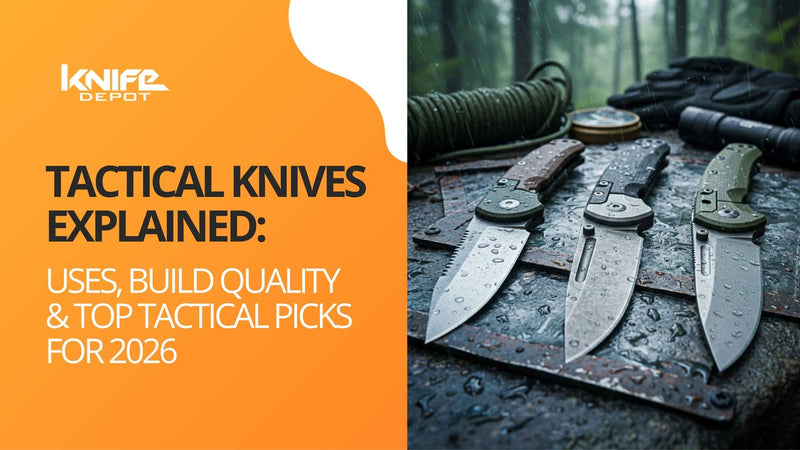 Tactical Knives Explained: 2026 Guide to Uses, Build Quality