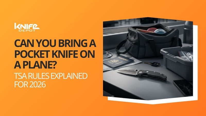 Can You Bring a Pocket Knife on a Plane in 2026? TSA Rules
